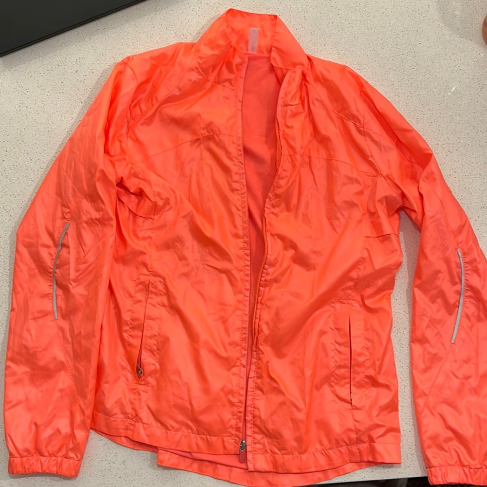 Reflective running coat by Gap fit